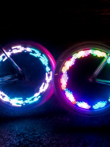 MonkeyLectric bike spoke lights