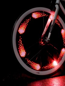 Bike spoke lights