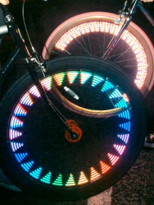 MonkeyLectric bike spoke lights